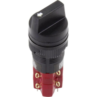 Переключатель поворотный 250 В/AC, 5 А, 2 х выкл/вкл, 1x90°, 1 шт DECA ADD16C6-AA1-2AKR