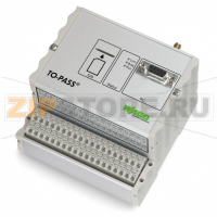 TO-PASS® Compact; Модуль, 4 дискретных входа; 2 аналоговых ввода; Веб-портал; Индикатор неисправностей; Телеуправление; MODBUS; RS-485 Wago 761-114