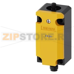 БАЗОВЫЙ АППАРАТ БЕЗ ИСПОЛНИТЕЛЬНОГО ЭЛЕМЕНТА, МЕТ. КОРПУС В СООТВ. С EN50041 ASISAFE INTEGRATED AS-I STATUS:1:F-IN1, 2:F-IN2 3:AS-I/FAULT БЫСТРОДЕЙСТВУЮЩИЕ КОНТАКТЫ (SNAP-ACTION) 2 NC, W/ M12 ШТЕКЕР 4-ПОЛ., КАНАЛ 1 ON NC, КАНАЛ 2 ON NC Siemens 3SF1114-1LA 