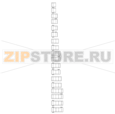 Затяжка N для монтажа системных частей, базовые элементы BC...N (высота 51 мм) и крышка задней стенки Bopla ZA 0150 N 