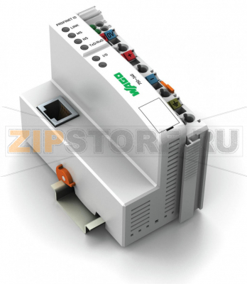 Каплер полевой шины PROFINET IO; 1-е поколение; светло-серые Wago 750-340 