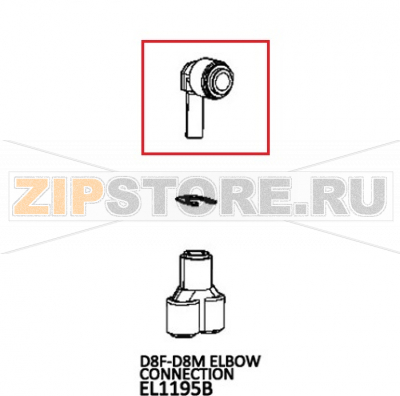 D8F-D8M Elbow connection Unox XBC 605E D8F-D8M Elbow connection Unox XBC 605EЗапчасть на деталировке под номером: 121Название запчасти на английском языке: D8F-D8M Elbow connection Unox XBC 605E