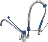 PRE-RINSE UNIT BLUE LINE SHORT 600 mm