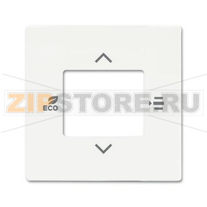 Накладка на терморегулятор, 6109/03-884-500, белый бархат ABB 2CKA006155A0064 