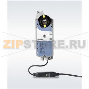 GIB161.1E/MO - Привод воздушной заслонки поворотного типа, AC 24 В, Modbus RTU, 35 Нм, 150 с без пружинного возврата Siemens GIB161.1E/MO 