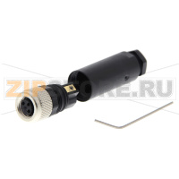 Разъем M8 Omron Y92E-M08PVC3Sconf-L