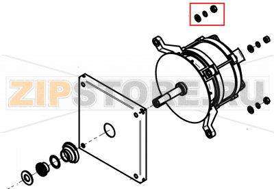 Set of fixing parts for motor and fan P3 CONVOTHERM OES 10.10 Set of fixing parts for motor and fan P3 CONVOTHERM OES 10.10Запчасть на сборочном чертеже под номером: E002Название запчасти на английском&nbsp;языке:&nbsp;Set of fixing parts for motor and fan P3 CONVOTHERM OES 10.10