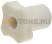 KNOB SHORT WHITE 30 mm