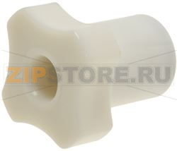KNOB SHORT WHITE 30 mm 