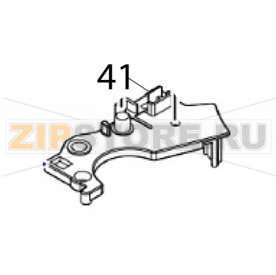 Ribbon rack U Sato CT412LX TT Ribbon rack U Sato CT412LX TTЗапчасть на деталировке под номером: 41Название запчасти на английском языке: Ribbon rack U Sato CT412LX TT.