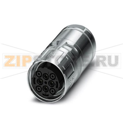 Кабельный соединитель Phoenix Contact SM-5ES1N8A8L33S прямой, Крепление SPEEDCON, M40, Полюсов: 2+3+PE, Тип контактов: Розетка, Обжим, экранирован.: есть, Диаметр кабеля: 14 мм.20,5 мм.Минимальный заказ: 12 шт.Упаковка: 12 шт.