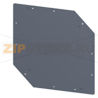 SIVACON, Roof, for corner cabinet IP55, T: 400 mm, zinc-plated Siemens 8MF1004-2UE11-0A