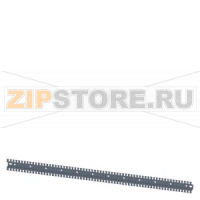 SIVACON, mounting rail, serrated, U- shape L: 1200 mm, zinc-plated Siemens 8MF1020-2HC03-0