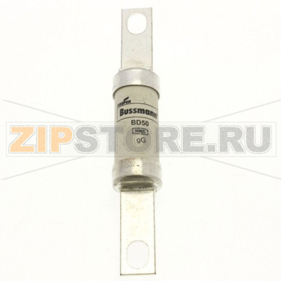 Предохранитель, 50 A, AC 500 В, 80 кА, BS88, 21x129 мм, gL/gG, BS Eaton 50AMP 500V AC/250V DC 