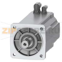 SIMOTICS S-1FK2 HI Серводвигатель М0 = 18 Нм; PN = 2,5 кВт при нн = 1500 оборотов в минуту (380-480); С удерживающим тормозом; Степень защиты IP65; Вал D32x58 мм с шпонкой; Абсолютный датчик 22-бит + 12-битный Многооборотные (кодер AM22DQC); С DRIVE-CLiQ