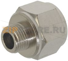 НИКЕЛИРОВАННЫЙ ПАТРУБОК Ø 1/8&quot;M-1/4&quot;M 