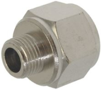 НИКЕЛИРОВАННЫЙ ПАТРУБОК Ø 1/8"M-1/4"M