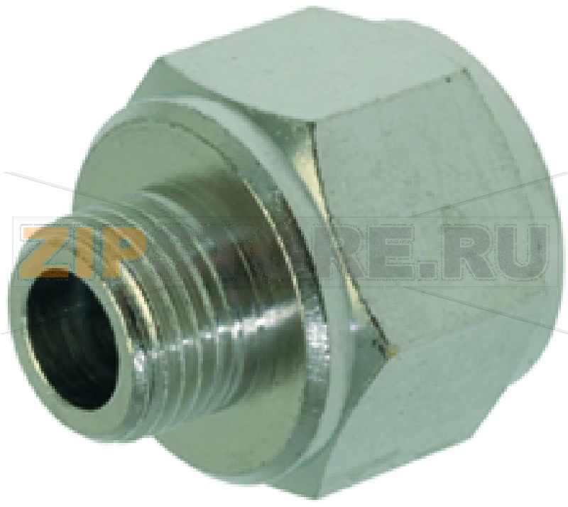 НИКЕЛИРОВАННЫЙ ПАТРУБОК Ø 1/8"M-1/4"M 