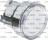 INDICATOR LIGHT WHITE
