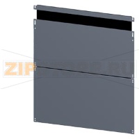 SIVACON, base, with cable gland, IP00, D: 1000 mm, W: 800 mm, zinc-plated Siemens 8MF1080-2UB32-0