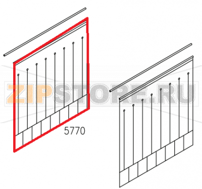 Tendina Di Estremita&#039; Serie TR Aristarco TR 1650                           Tendina Di Estremita' Serie TR Aristarco TR 1650Запчасть на сборочном чертеже под номером: 5770Название запчасти Aristarco на итальянском языке: Tendina Di Estremita' Serie TR Aristarco TR 1650