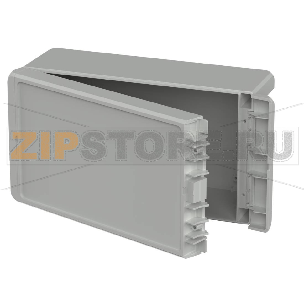 Корпус, 231x125x90 мм, поликарбонат UL 94 V0, одноцветный Bopla B 221309 PC-V0 7035 