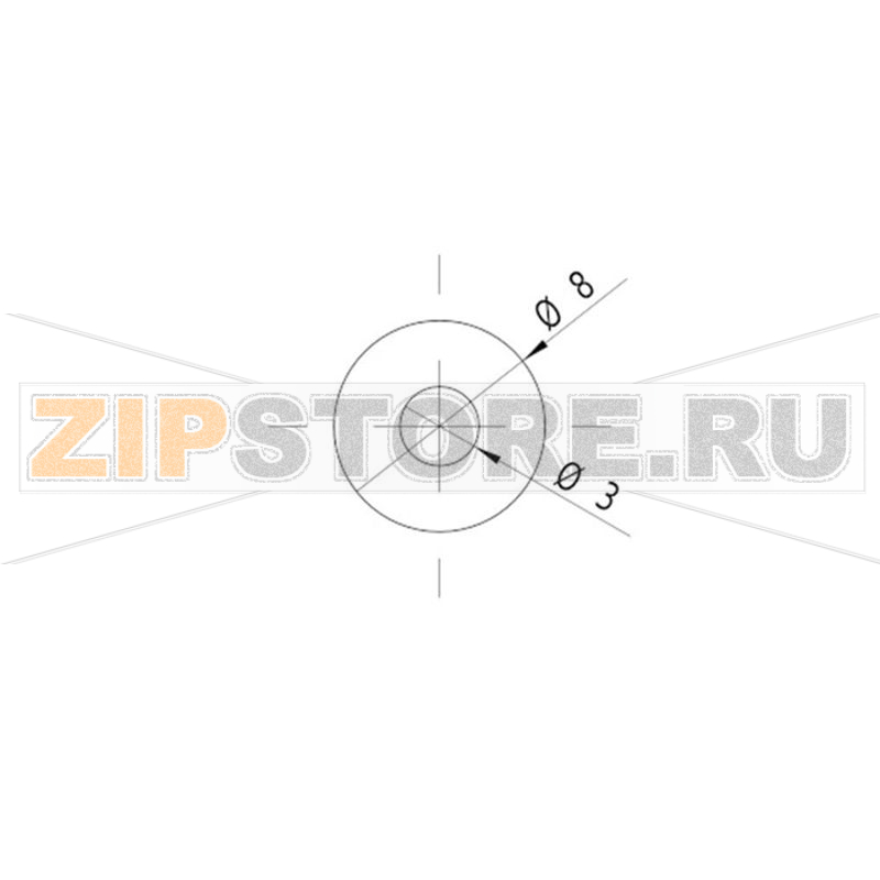 Модуль лазерный, красный, 1 МВт Picotronic LI650-1-3(8x26) 
