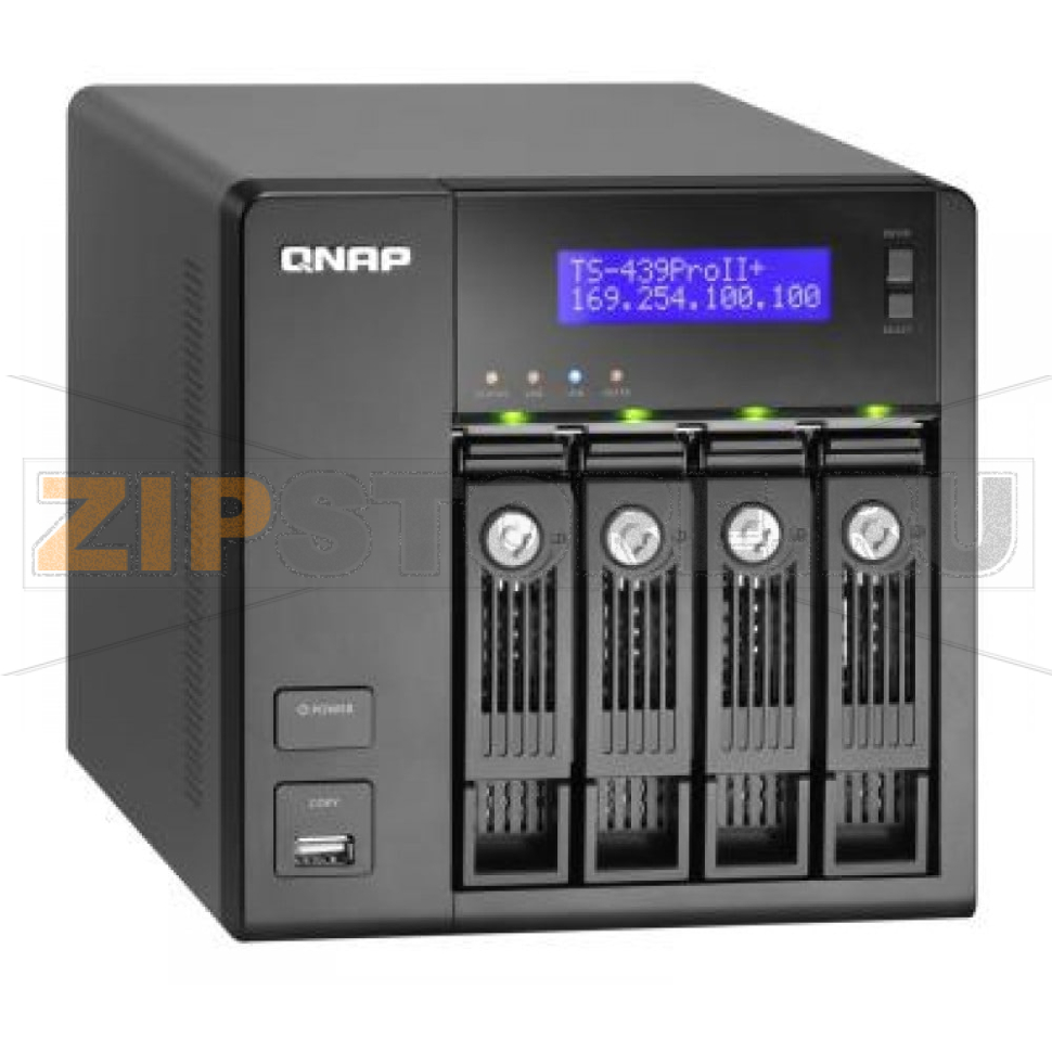 Накопитель сетевой QNAP TS-439PRO-II-PLUS 