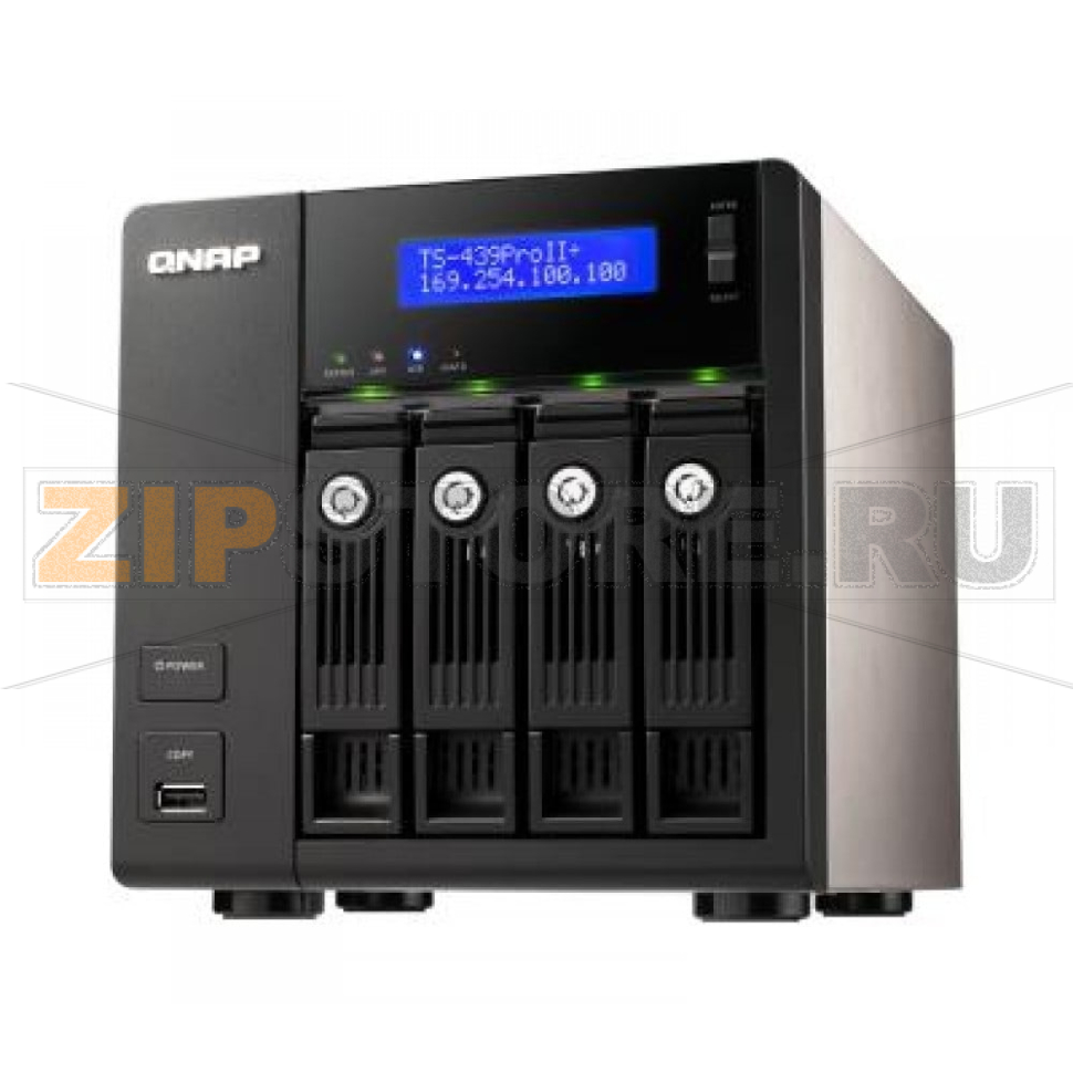 Накопитель сетевой QNAP TS-439PRO-II-PLUS 