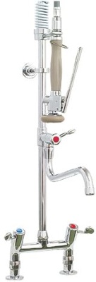 СМЕСИТЕЛЬ НА 2 ОТВЕРСТИЯ 82406/1 