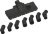BRUSH COMBI 7 CONNECTIONS IN BOX