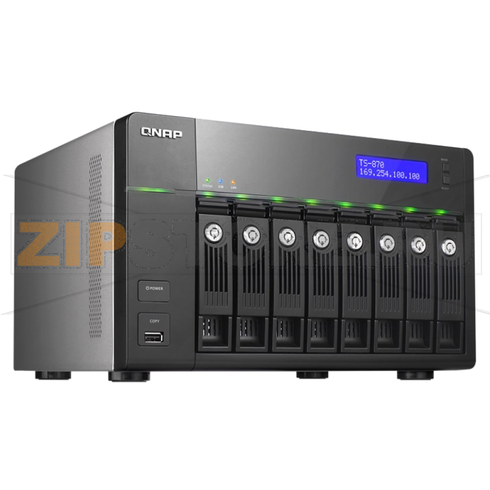 Накопитель сетевой QNAP TS-870 