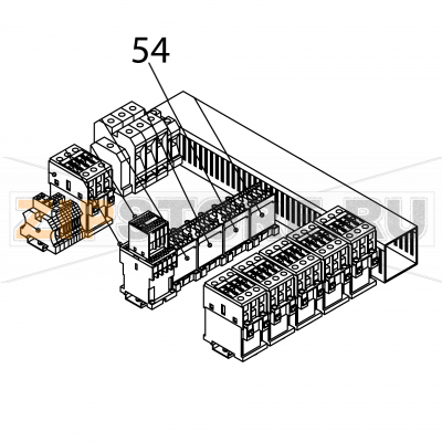 Contactor (advance 1) Fagor FI-2700I Contactor (advance 1) Fagor FI-2700IЗапчасть на деталировке под номером: 54Название запчасти Fagor на английском языке: Contactor (advance 1) FI-2700I.