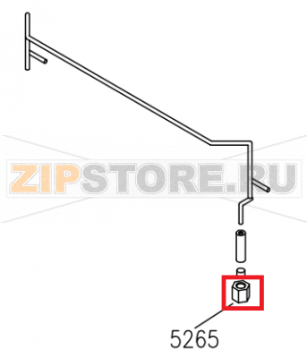 Tappo Portacalamita Serie TR Aristarco TR 1650                                 Tappo Portacalamita Serie TR&nbsp;Aristarco TR 1650Запчасть на сборочном чертеже под номером: 5265Название запчасти Aristarco на итальянском языке: Tappo Portacalamita Serie TR Aristarco TR 1650