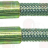 TUBO FLESSIBILE OLEODINAMICO 1/4"x800 mm - TUBO FLESSIBILE OLEODINAMICO 1/4"x800 mm