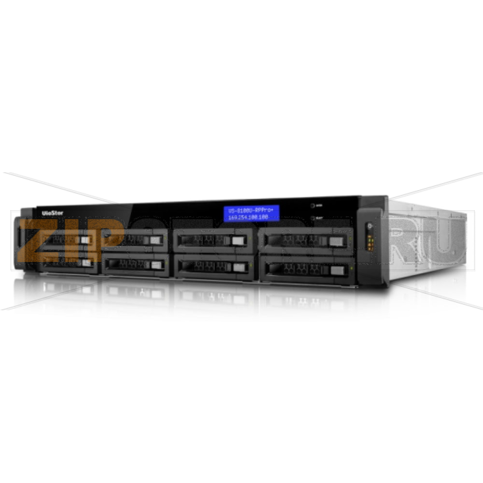 Сервер IP-видеонаблюдения QNAP VS-8124U-RP-PRO 