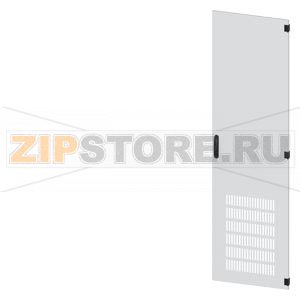 SIVACON, door, on the right, ventilated, IP20, H: 2200 mm, W: 600 mm, RAL 7035, Protection class 1 Siemens 8MF1260-2UT14-1BA2 