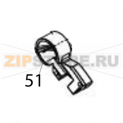 Bottom frame hinge Sato CG408DT Bottom frame hinge Sato CG408DTЗапчасть на деталировке под номером: 51Название запчасти на английском языке: Bottom frame hinge Sato CG408DT.