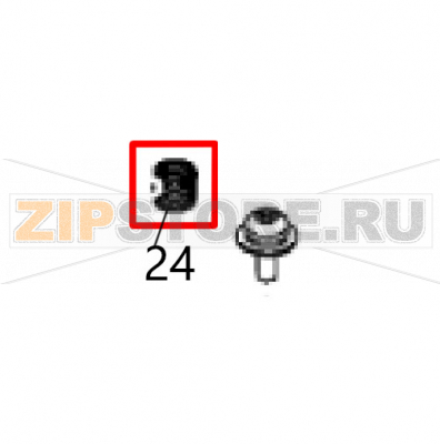 Label damper spring Sato FX3-LX Label damper spring Sato FX3-LXЗапчасть на деталировке под номером: 24Название запчасти на английском языке: Label damper spring Sato FX3-LX.