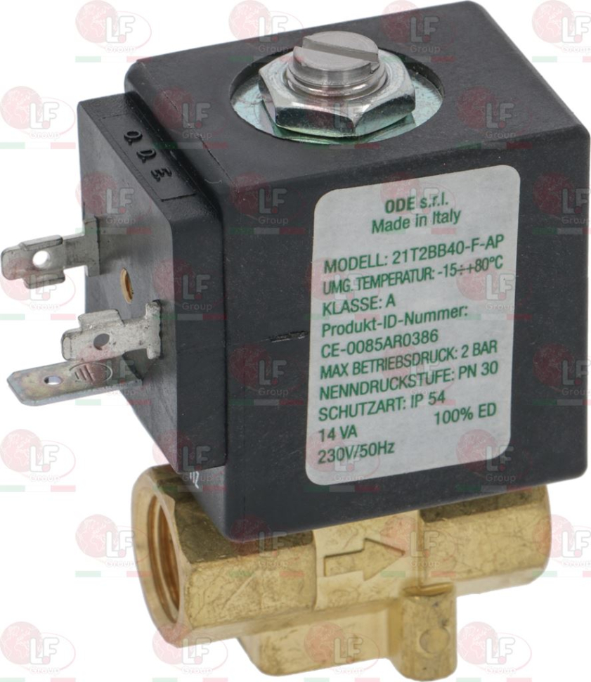 ЭЛЕКТРОМАГНИТНЫЙ КЛАПАН ODE Ø 1/4" ГАЗОВЫЙ 