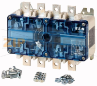 Разъединитель силовой, DMV, 160 A, 4-полюсн., сверленое отверстие 6,5 мм Eaton DMV-160N/4