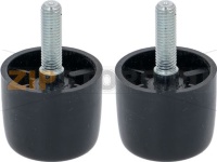 KIT PIEDE MACCHINA D.48 H=40 2 Pz