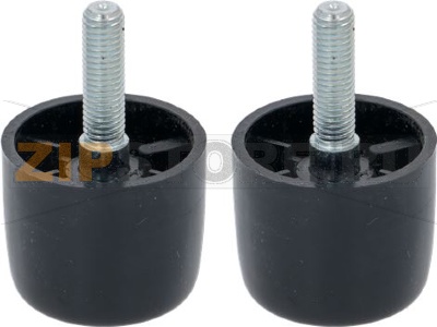 KIT PIEDE MACCHINA D.48 H=40 2 Pz 