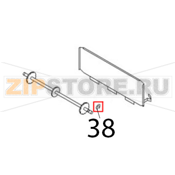 Snap spring Airhot CT-300 Snap spring Airhot CT-300Запчасть на деталировке под номером: 38
