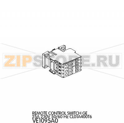 Remote control switch GE 25A 230V 50/60 Hz CL01A400T6 Unox XVC 304 Remote control switch GE 25A 230V 50/60 Hz CL01A400T6 Unox XVC 304Запчасть на деталировке под номером: 62Название запчасти на английском языке: Remote control switch GE 25A 230V 50/60 Hz CL01A400T6 Unox XVC 304