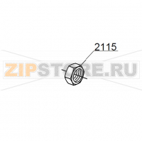 Шестигранная гайка средняя М8 DIHR GS 50