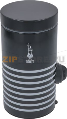 COFFEE DISPENSING JAR BIALETTI BLACK 