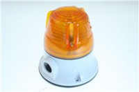 ORANGE FLAME WARNING LIGHT