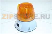 ORANGE FLAME WARNING LIGHT