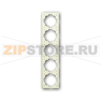 Рамка пятиместная, слоновая кость ABB 2CKA001754A4316